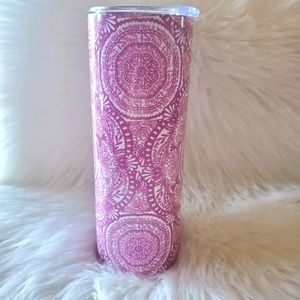Adult mandala cuss cup tumbler